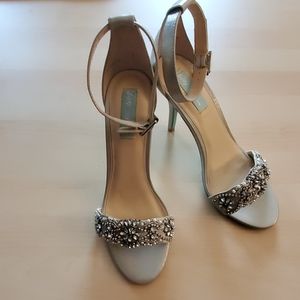 Betsy Johnson shoe worn once in a wedding
